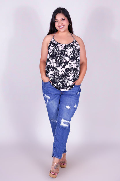 FLORA KISS HALTER TOP