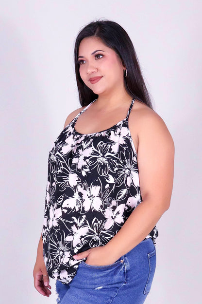 FLORA KISS HALTER TOP