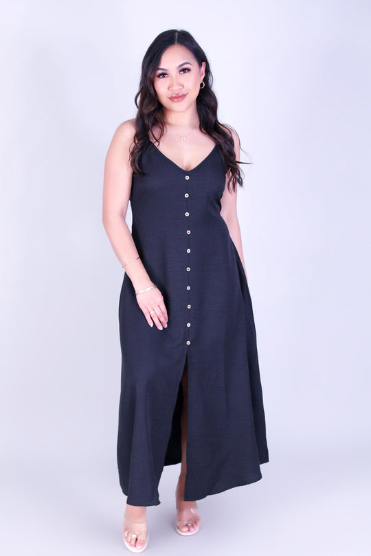 SLEEK FLOW LONG DRESS