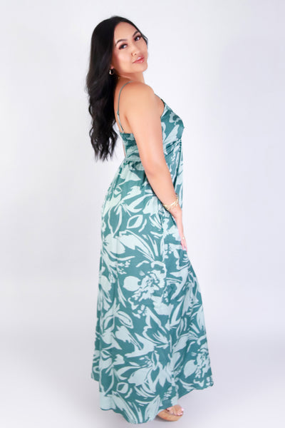 Jeans Warehouse Hawaii - PRINT LONG DRESSES - DAYDREAMER DRESS | By OLIVE & CO