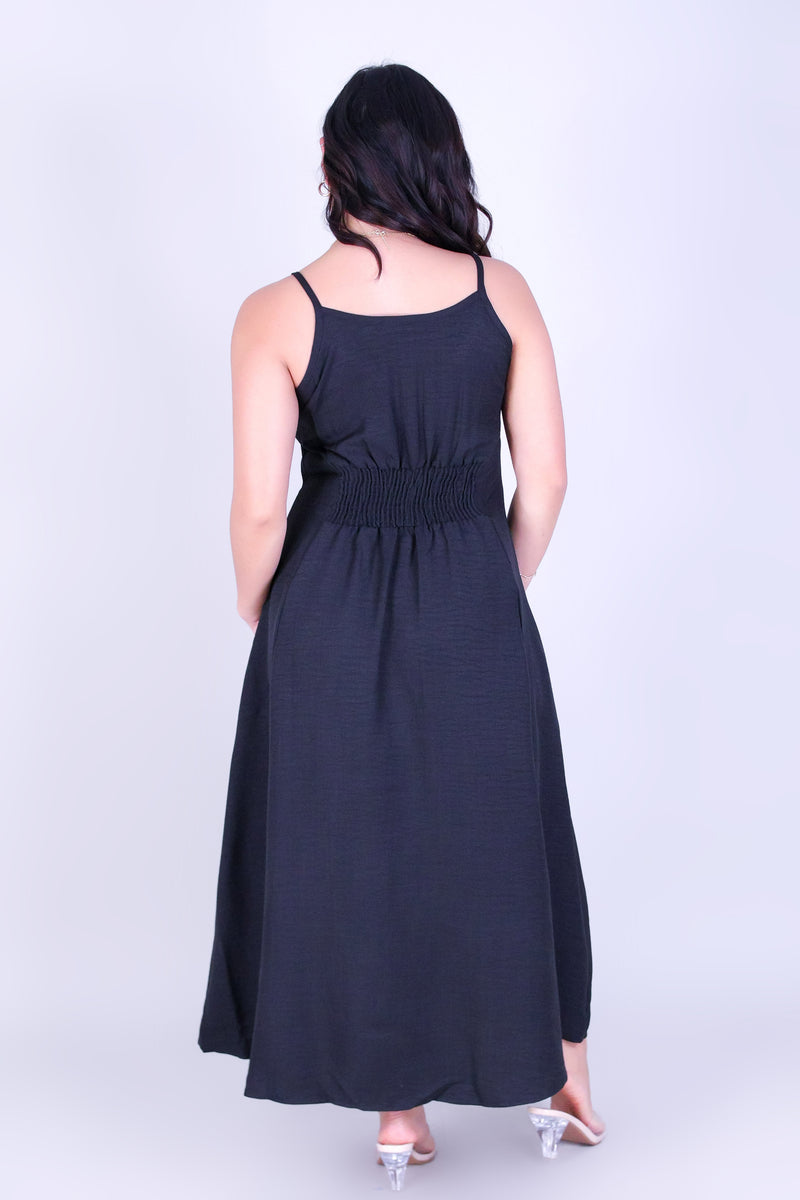 SLEEK FLOW LONG DRESS