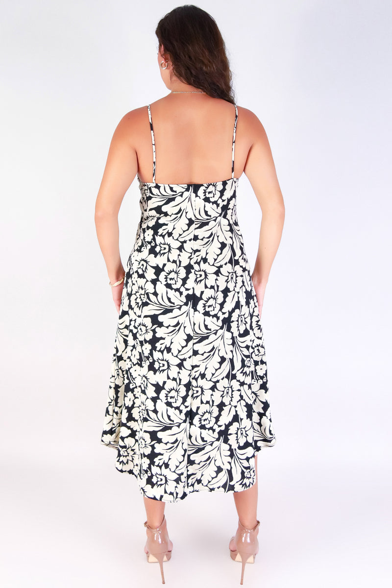 Jeans Warehouse Hawaii - S/L LONG PRINT DRESSES - SWEET BREEZE DRESS | By PAPERMOON/ B_ENVIED