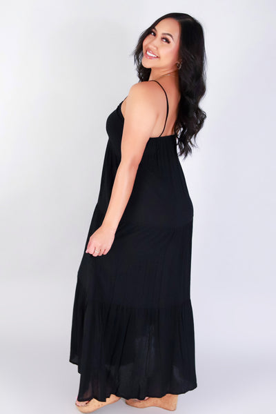 Jeans Warehouse Hawaii - SOLID LONG DRESSES - SOFTLY STUNNING DRESS | By OLIVE & CO