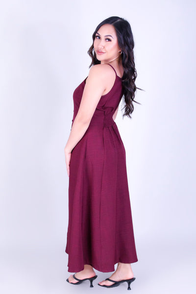 SLEEK FLOW LONG DRESS