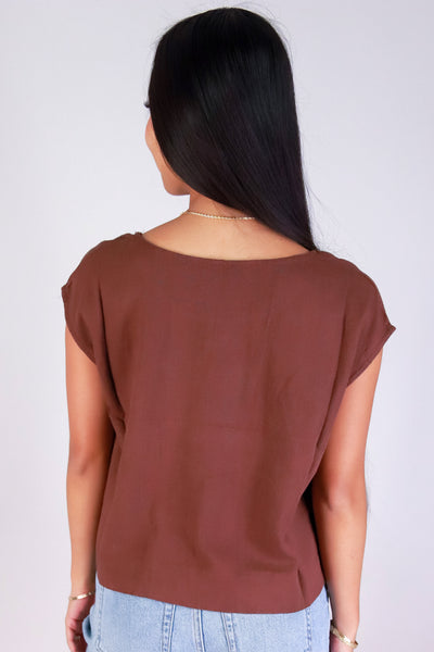 Jeans Warehouse Hawaii - TANK SOLID WOVEN CASUAL TOPS - SWEET EASE TOP | By ZENANA (KC EXCLUSIVE,INC