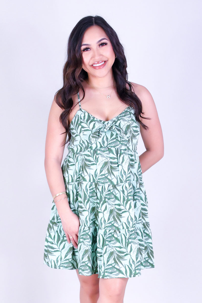 FLORAL FLUTTER DRESS