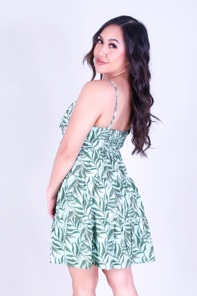 FLORAL FLUTTER DRESS