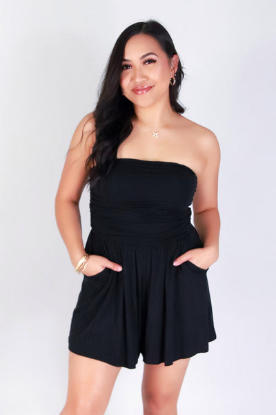 Jeans Warehouse Hawaii - SOLID ROMPERS - DAILY EASE ROMPER | By OLIVE & CO