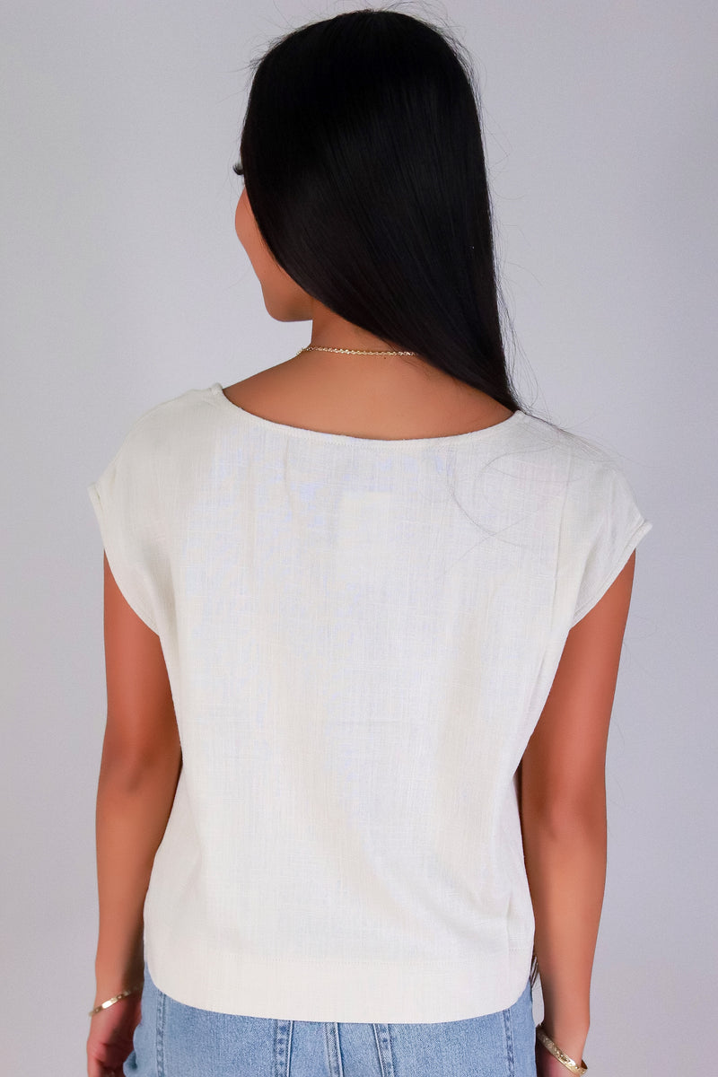 Jeans Warehouse Hawaii - TANK SOLID WOVEN CASUAL TOPS - SWEET EASE TOP | By ZENANA (KC EXCLUSIVE,INC