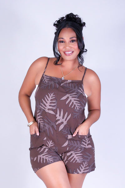 LAUA'E SHORTALL ROMPER