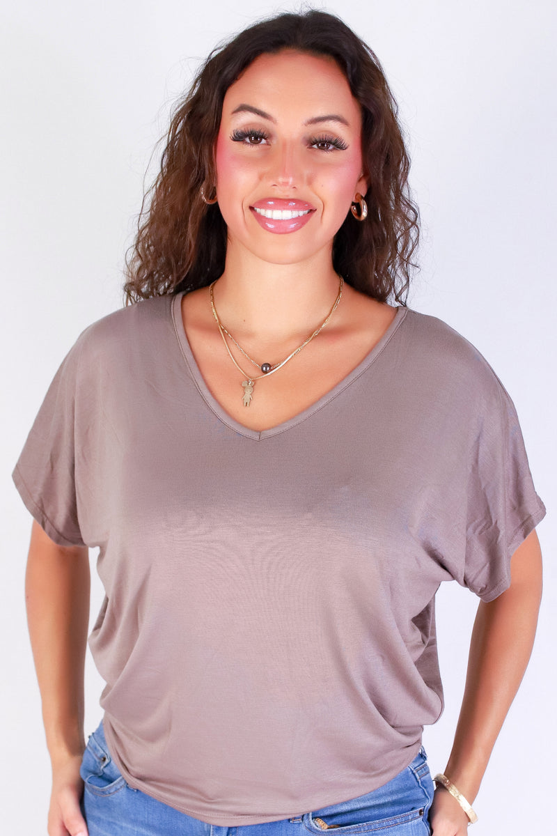 Jeans Warehouse Hawaii - SOLID DOLMAN TOPS - BUYING TIME DOLMAN TOP | By ADARA