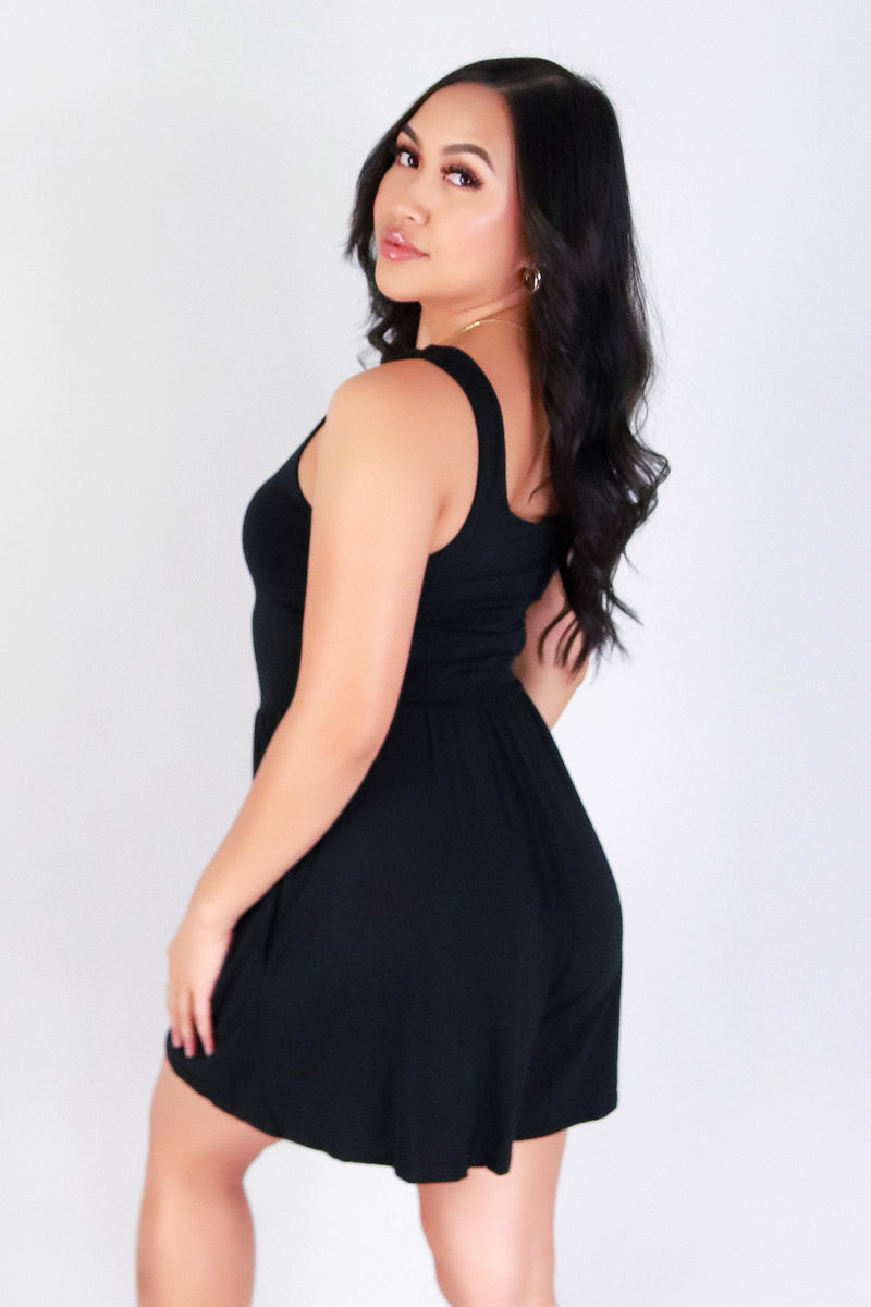 Jeans Warehouse Hawaii - SOLID ROMPERS - SIMPLY CHIC ROMPER | By OLIVE & CO