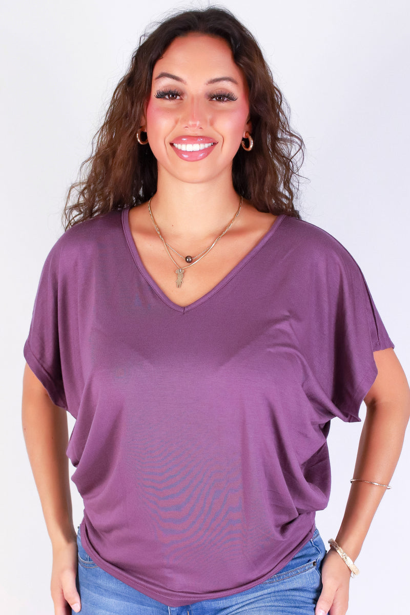 Jeans Warehouse Hawaii - SOLID DOLMAN TOPS - BUYING TIME DOLMAN TOP | By ADARA