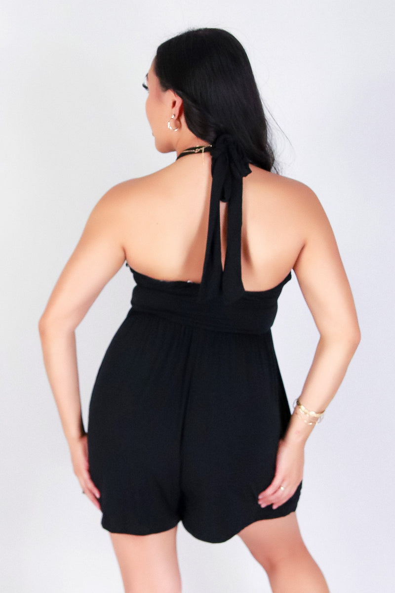 PLAYDATE HALTER ROMPER