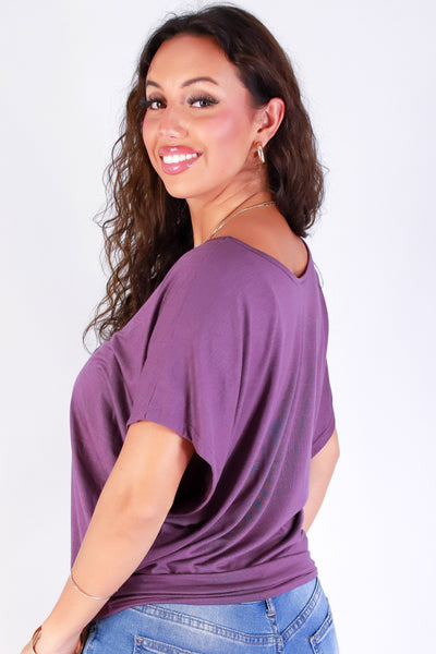 Jeans Warehouse Hawaii - SOLID DOLMAN TOPS - BUYING TIME DOLMAN TOP | By ADARA