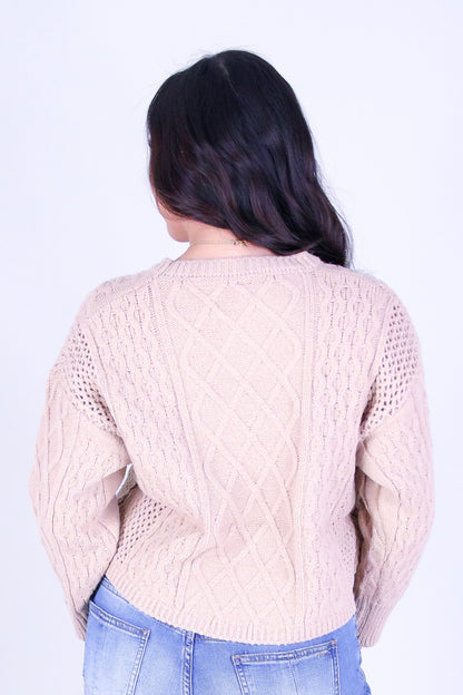 CLOUD CROP SWEATER