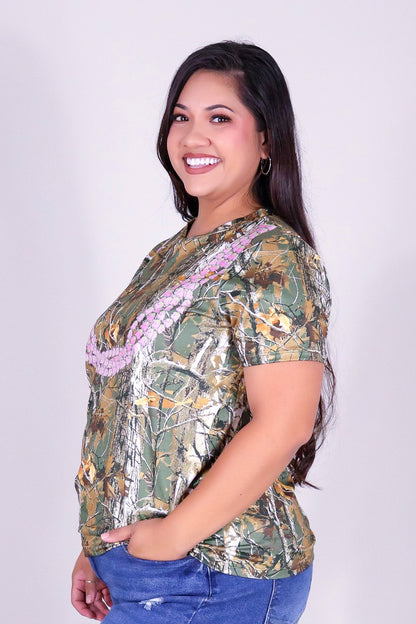 LOKELANI LEI HUNTING CAMO TEE