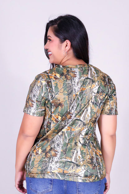 LOKELANI LEI HUNTING CAMO TEE