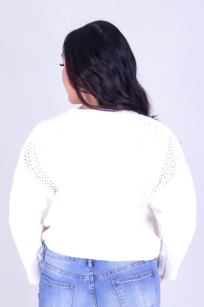 CLOUD CROP SWEATER