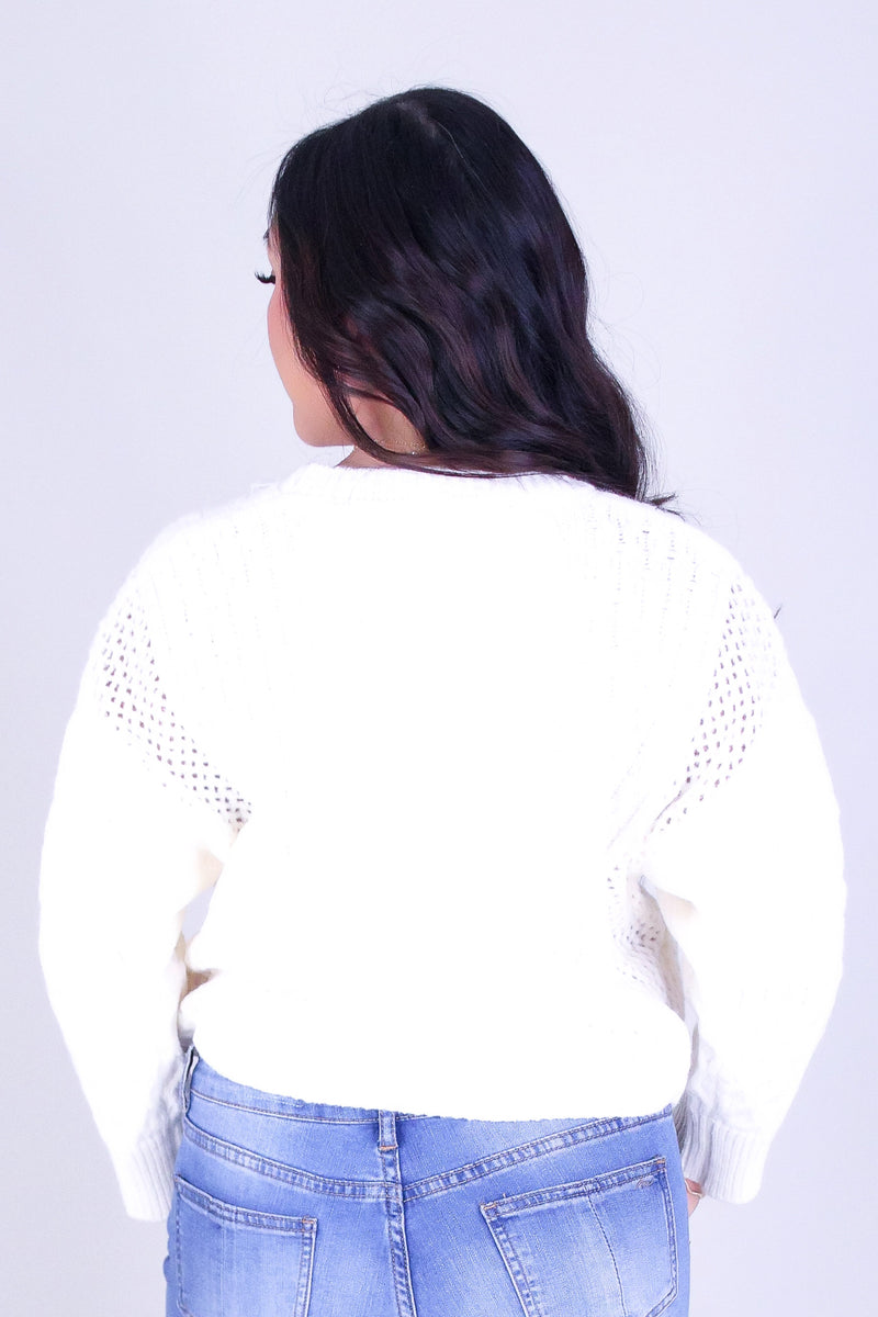 CLOUD CROP SWEATER