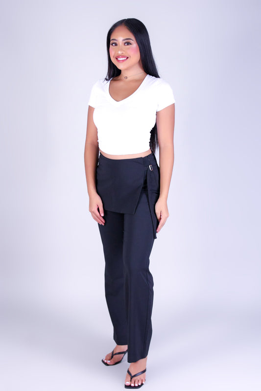 CITY WRAP TROUSER PANTS