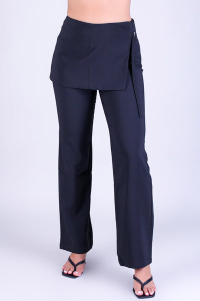 CITY WRAP TROUSER PANTS