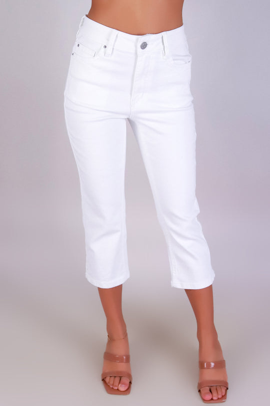 EVERYDAY EDGE DENIM CAPRIS