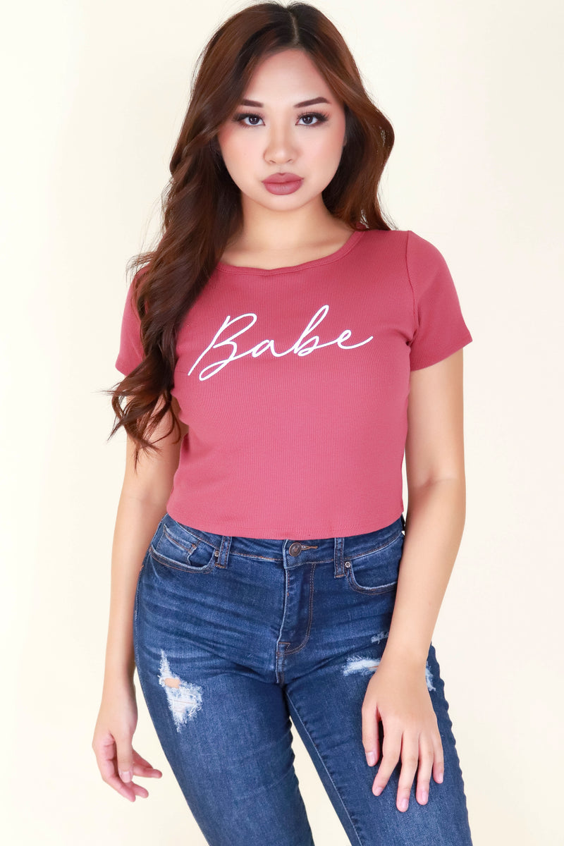 Jeans Warehouse Hawaii - S/S SCREEN - YOU GOT IT BABE TEE | By G MINI