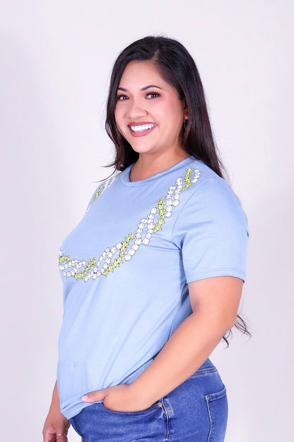 PAKALANA PIKAKE TWIST LEI TEE