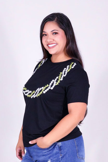 PAKALANA PIKAKE TWIST LEI TEE