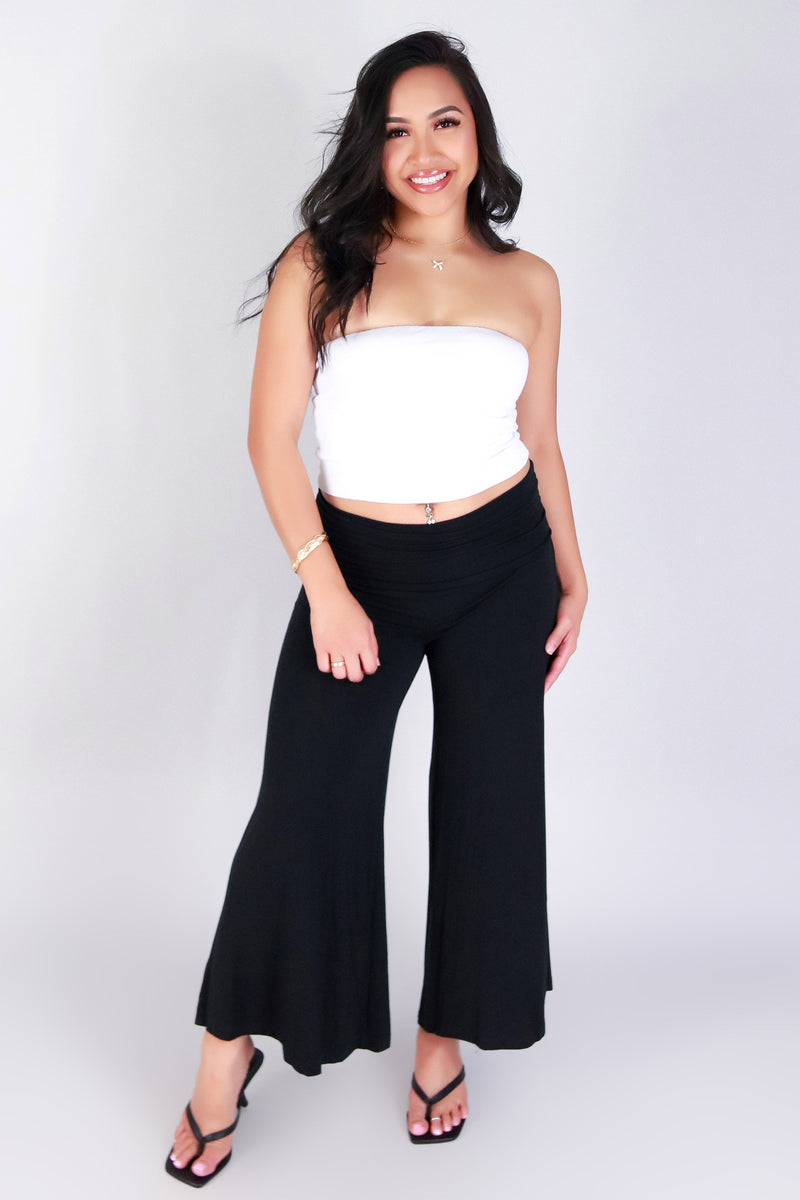 Jeans Warehouse Hawaii - SOLID KNIT PANTS - SWAY PANTS | By OLIVE & CO