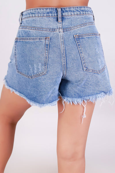Jeans Warehouse Hawaii - DENIM SHORTS - ROUGH CUT DENIM SHORTS | By ULTIMATE OFFPRICE