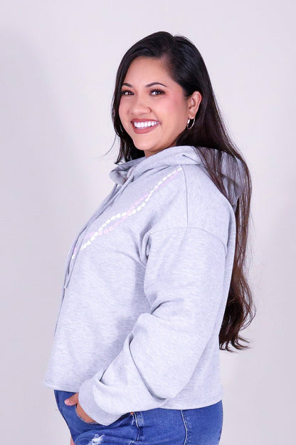 2 CROWN FLOWER LEI HOODIE