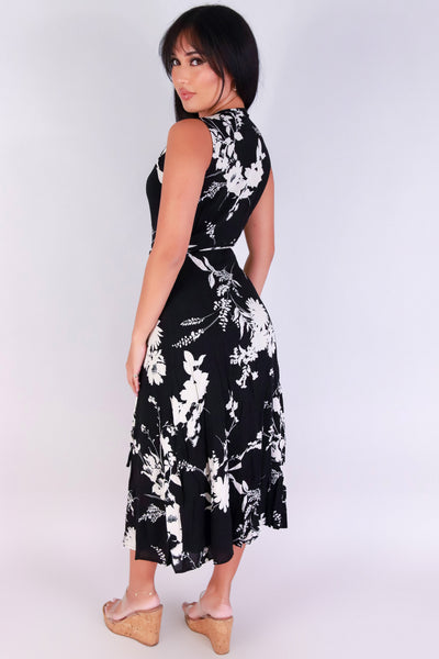 Jeans Warehouse Hawaii - PRINT LONG DRESSES - FRESH AND FLORAL DRESS | By ROKOKO