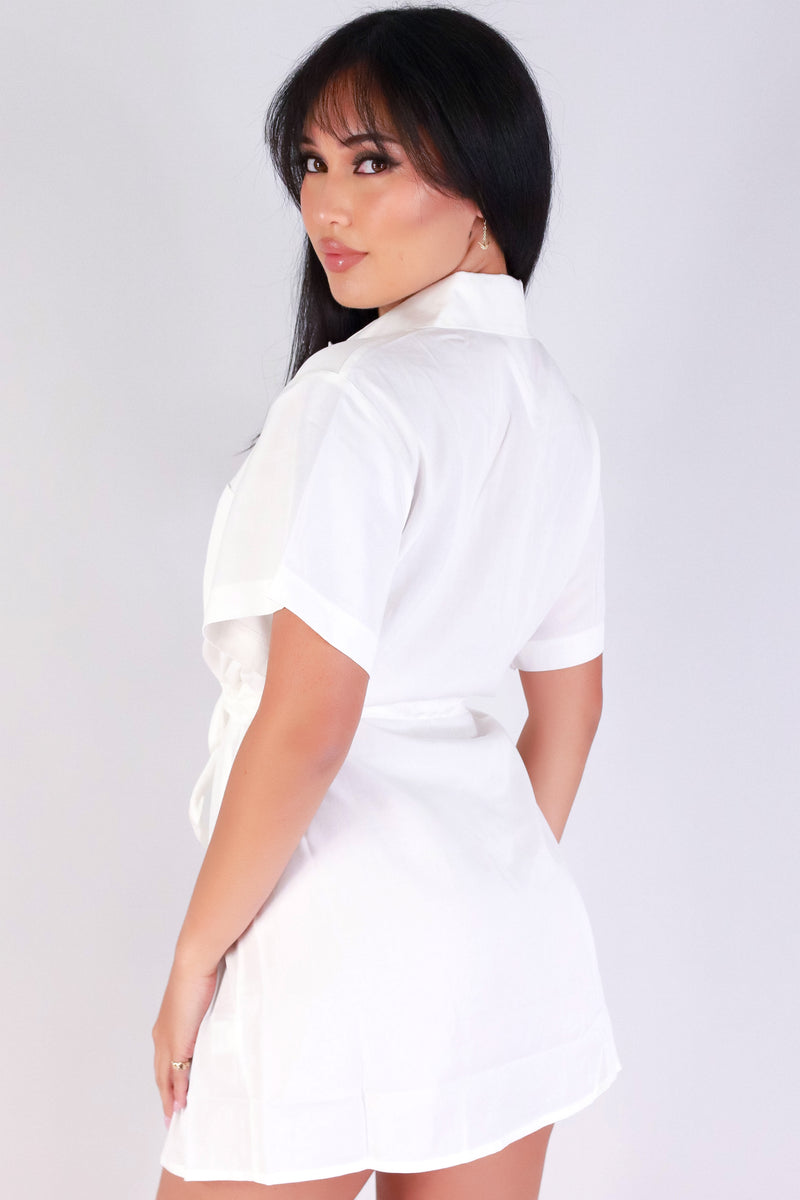 Jeans Warehouse Hawaii - SOLID SHORT DRESSES - TOO BUSY TO CARE DRESS | By ROKOKO