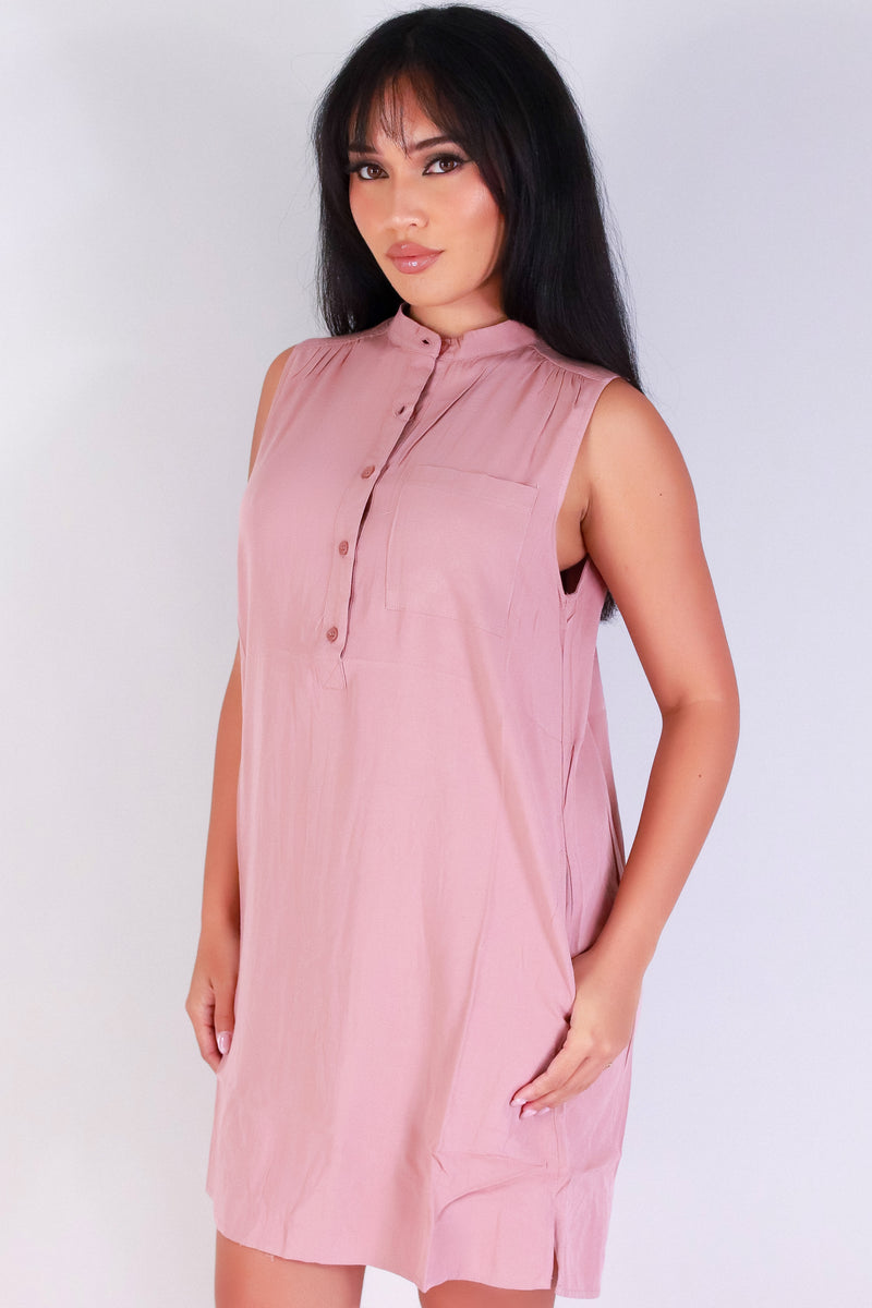 Jeans Warehouse Hawaii - SOLID SHORT DRESSES - UNBOTHERED DRESS | By ROKOKO