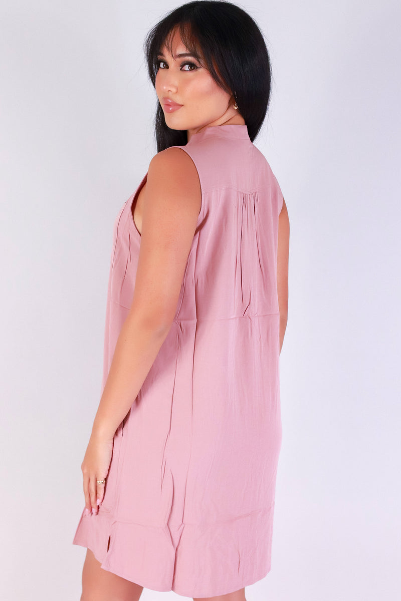 Jeans Warehouse Hawaii - SOLID SHORT DRESSES - UNBOTHERED DRESS | By ROKOKO