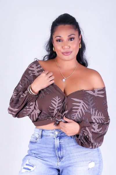 LAUA'E BUTTON DOWN TOP