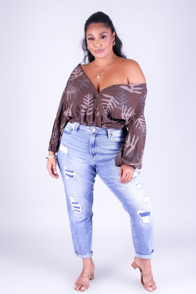 LAUA'E BUTTON DOWN TOP