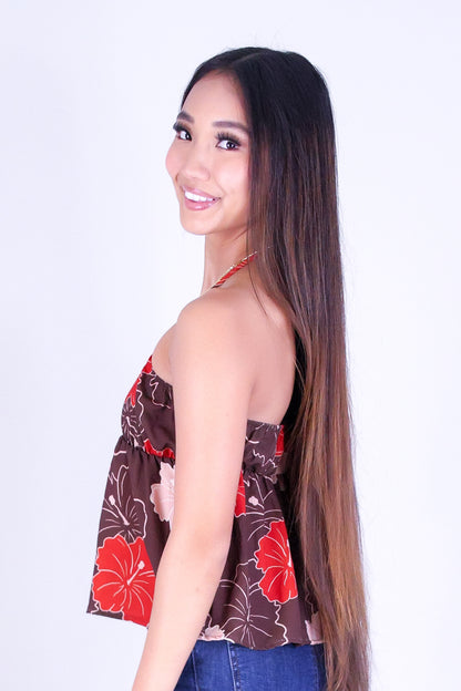 MULTI ALOALO HALTER TOP