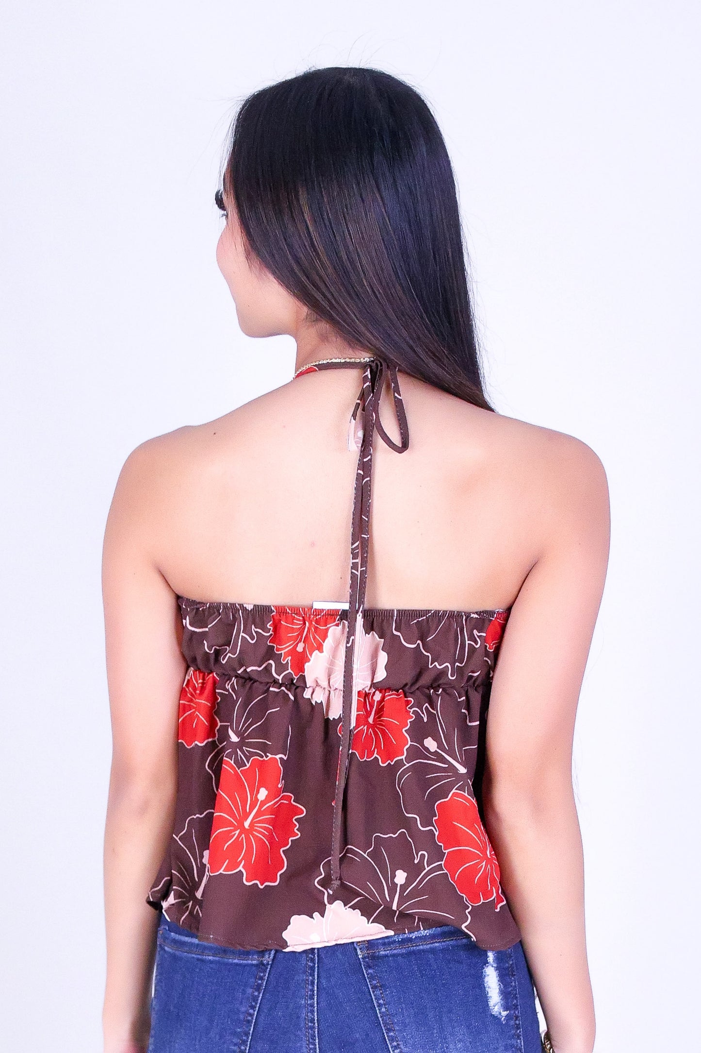 MULTI ALOALO HALTER TOP