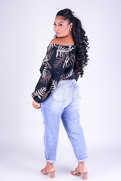 LAUA'E BUTTON DOWN TOP