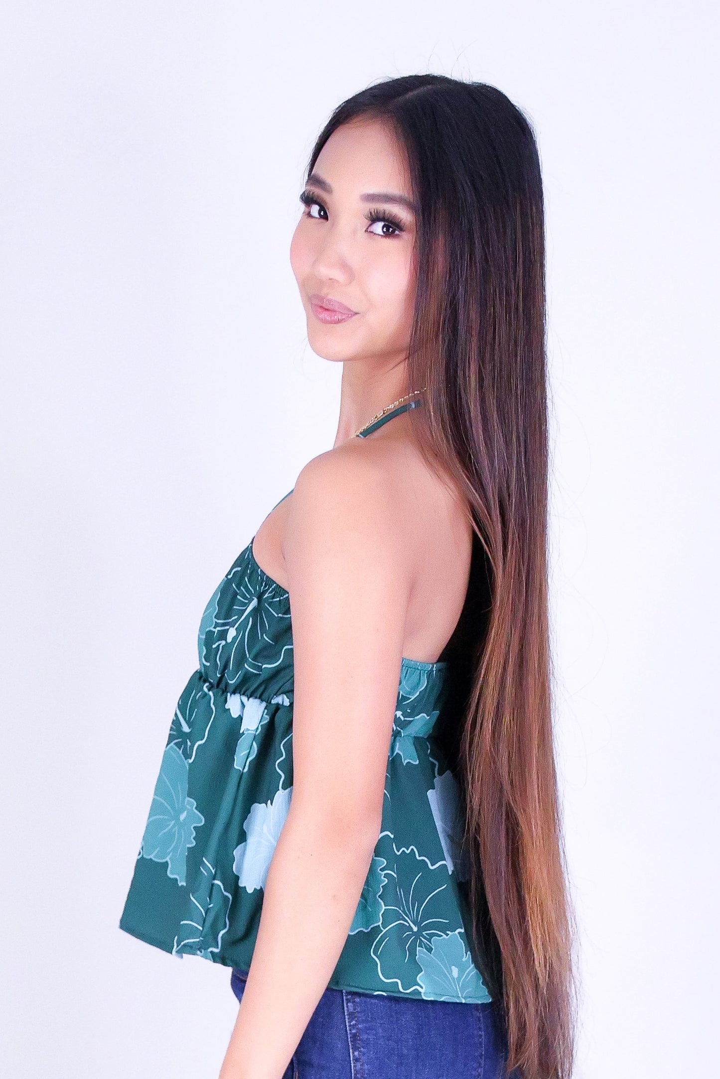 MULTI ALOALO HALTER TOP