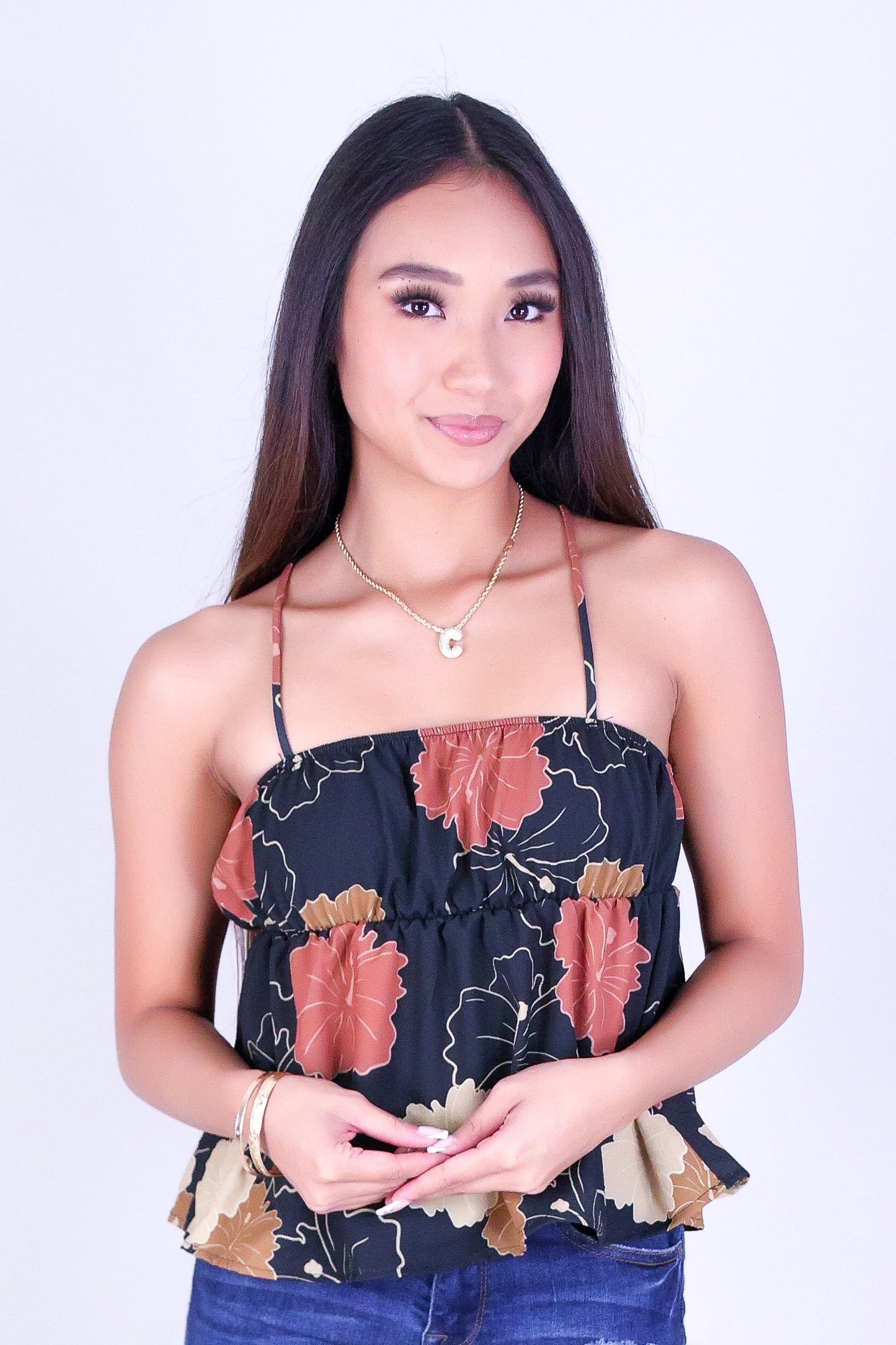 MULTI ALOALO HALTER TOP