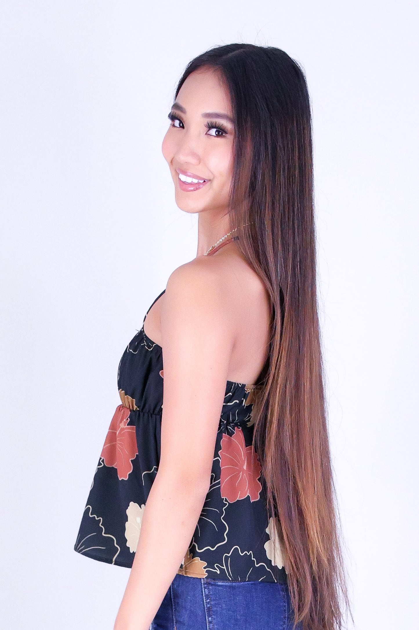 MULTI ALOALO HALTER TOP