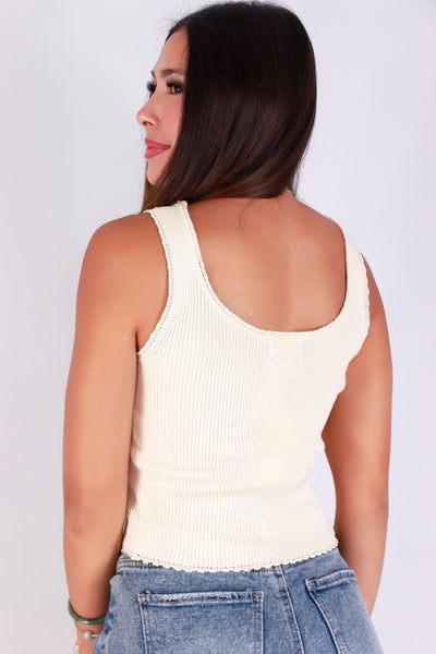 Jeans Warehouse Hawaii - SOLID TANKS/ TUBES - SUNDAY WAVES TOP | By ACTIVE USA