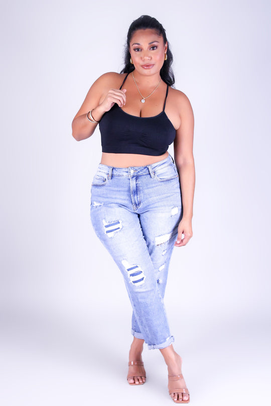 CITY HIGH DENIM JEANS