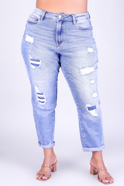 CITY HIGH DENIM JEANS