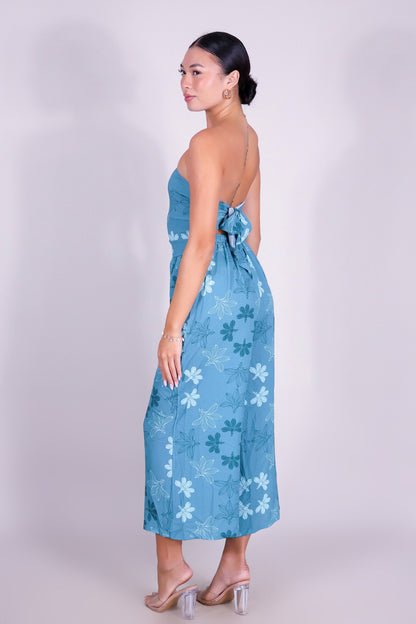NAUPAKA TIE BACK JUMPSUIT