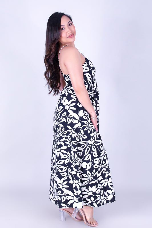 SOFT BLOSSOM MAXI DRESS
